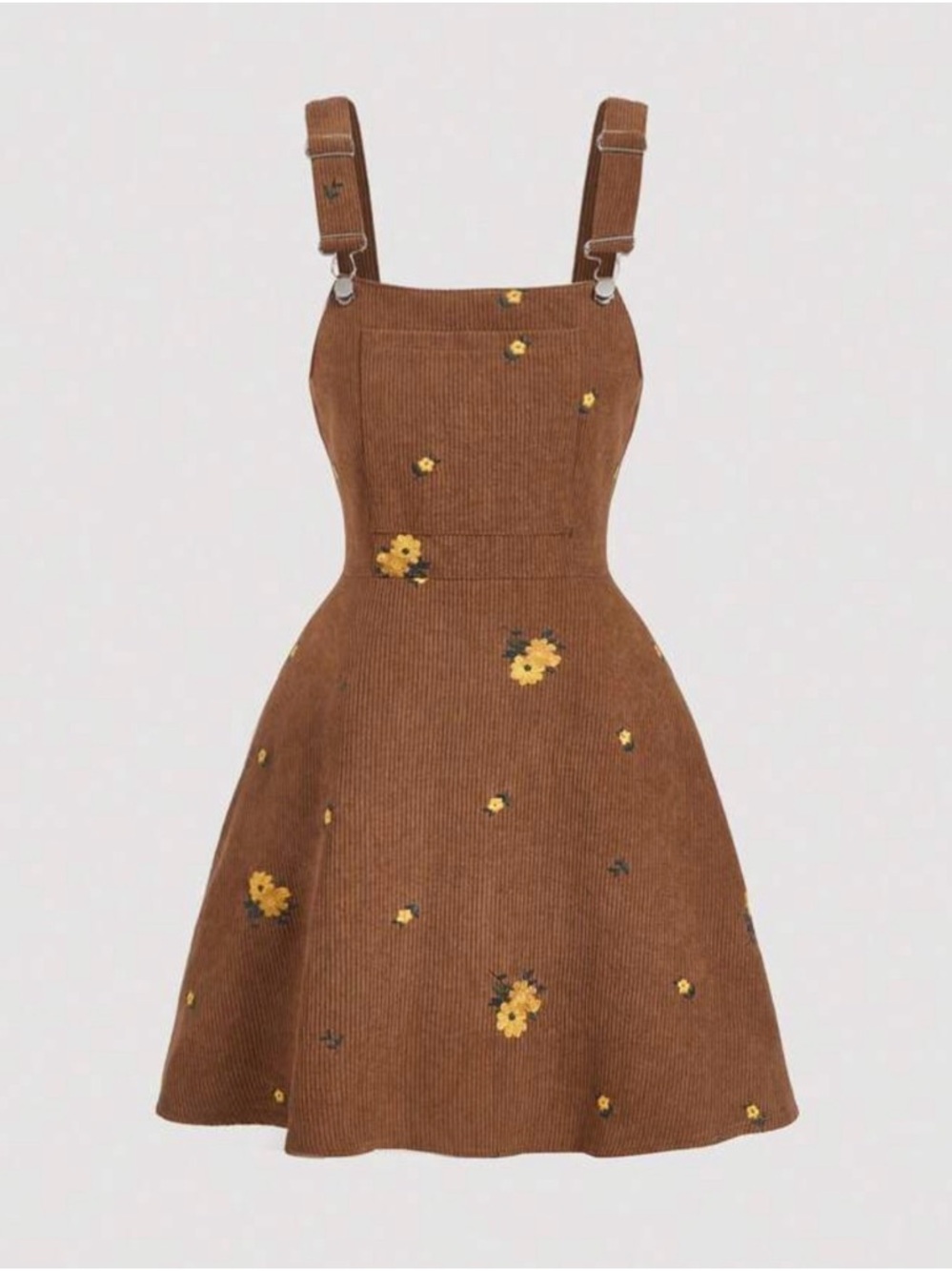 Medium corduroy jumper/pinafore dress